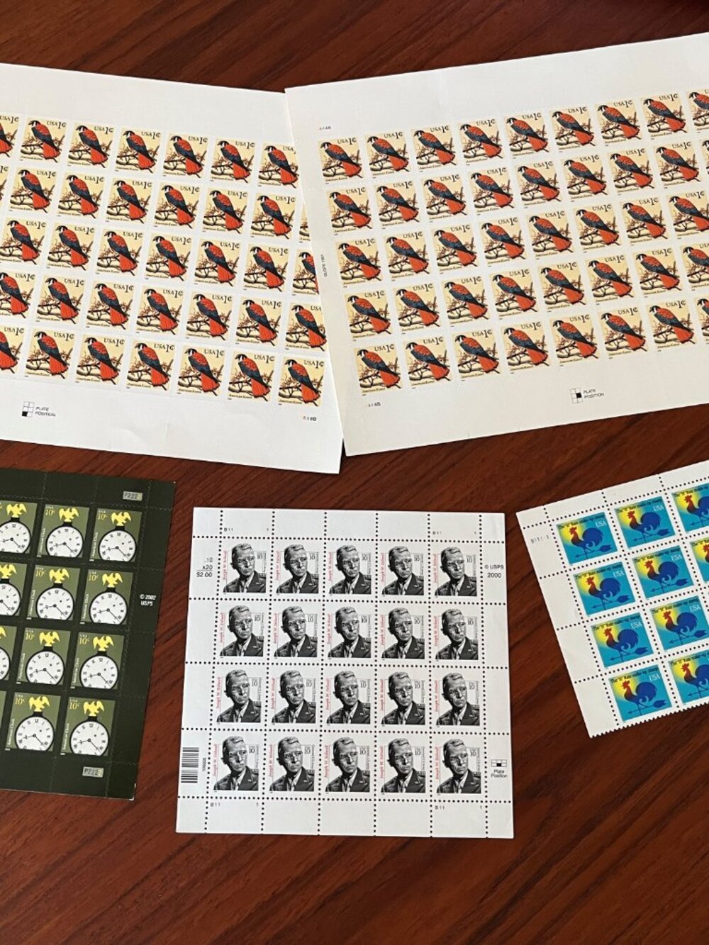 Collectible  "UNUSED" US Postage Stamps (Date Range: 1991-2002)